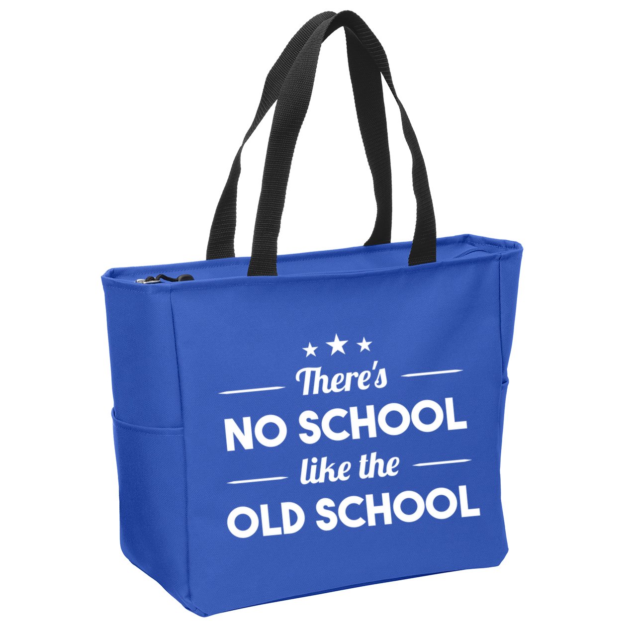 There's No School Like Old School Zip Tote Bag