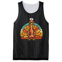 Turkey Nurse Stethoscope Thanksgiving Fall Mesh Reversible Basketball Jersey Tank