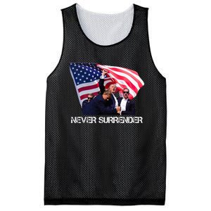 Trump Never Surrender Mesh Reversible Basketball Jersey Tank