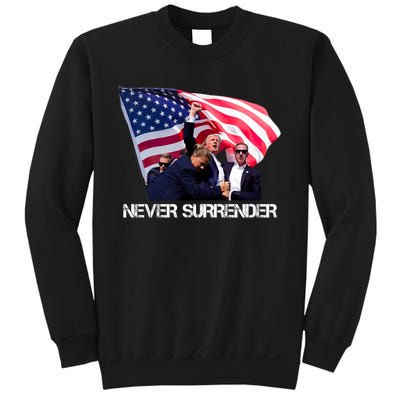 Trump Never Surrender Trump 2024 Sweatshirt