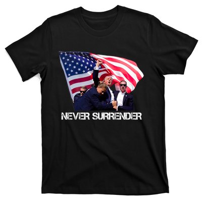 Trump Never Surrender Trump 2024 T-Shirt