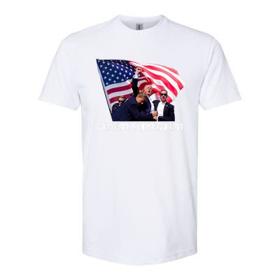 Trump Never Surrender Trump 2024 Softstyle® CVC T-Shirt