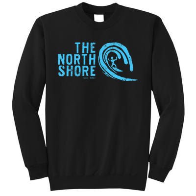 The North Shore Oahu Hawaii Hawaiian Surf Family Vacation Sweatshirt