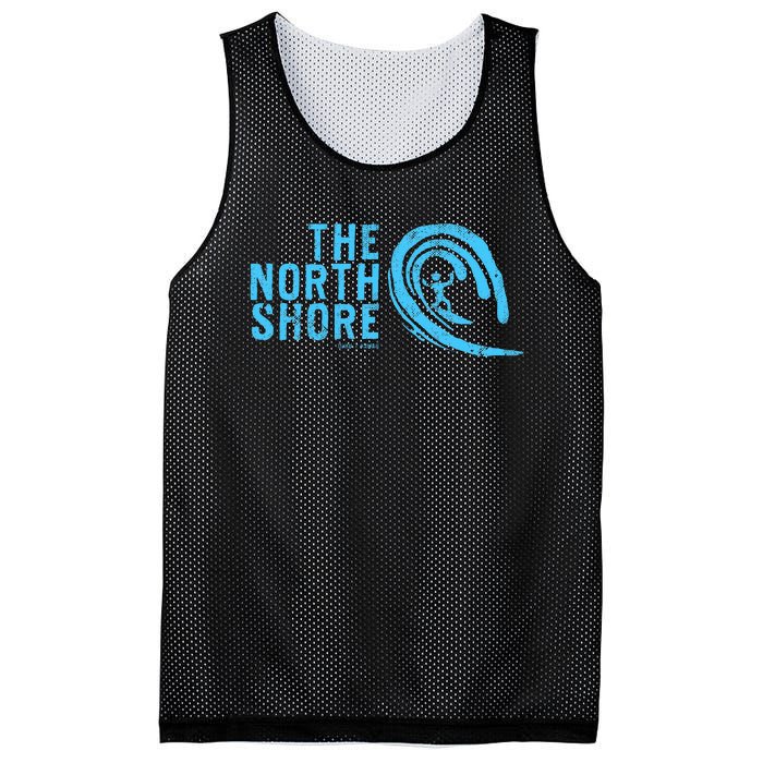 The North Shore Oahu Hawaii Hawaiian Surf Family Vacation Mesh Reversible Basketball Jersey Tank