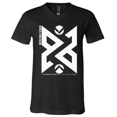 Techwear Ninja Streetwear Techwear Streetwear V-Neck T-Shirt