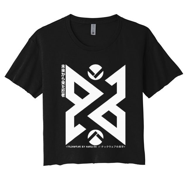 Techwear Ninja Streetwear Techwear Streetwear Crop Top