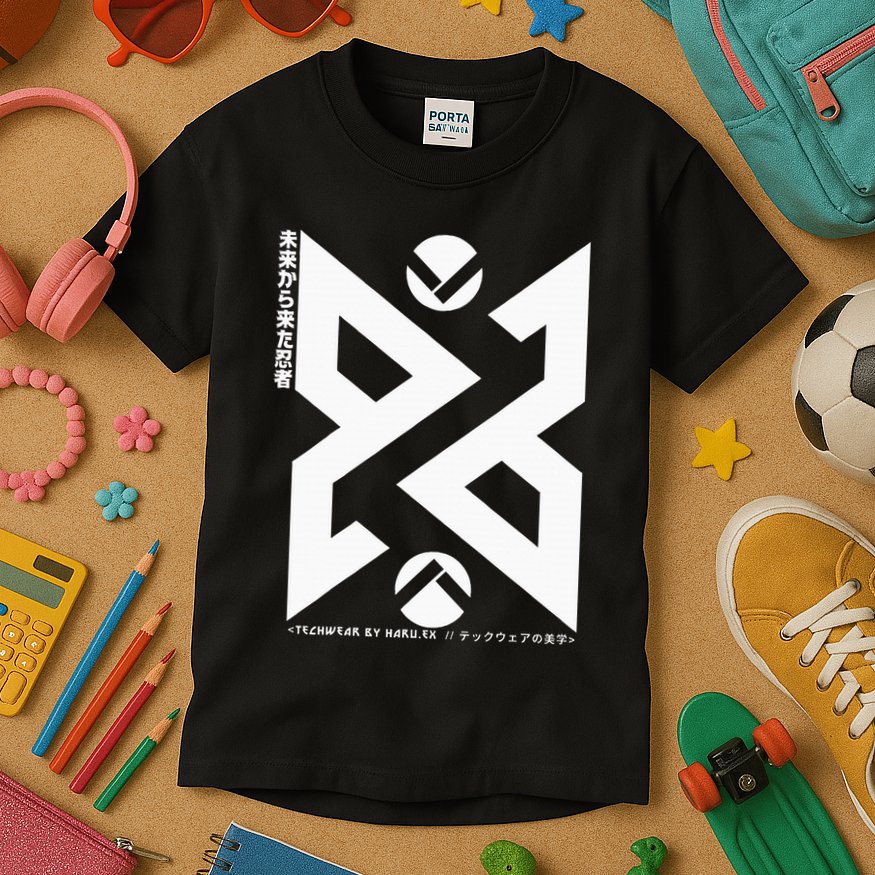 Techwear Ninja Streetwear Techwear Streetwear Kids T-Shirt