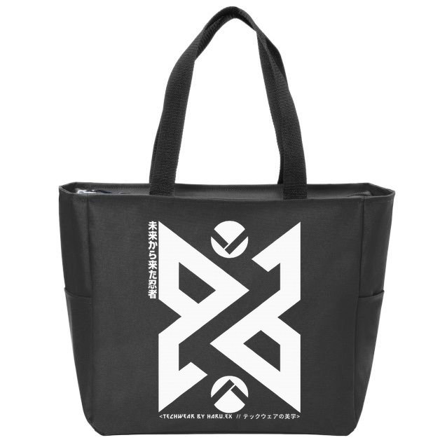 Techwear Ninja Streetwear Techwear Streetwear Zip Tote Bag
