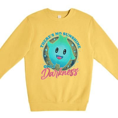 Theres No Sunshine Only Darkness Lumalee Luma Star Cute Game Lover Premium Crewneck Sweatshirt