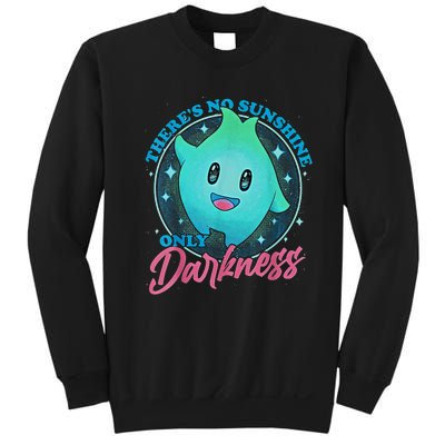 Theres No Sunshine Only Darkness Lumalee Luma Star Cute Game Lover Sweatshirt