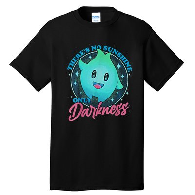 Theres No Sunshine Only Darkness Lumalee Luma Star Cute Game Lover Tall T-Shirt