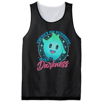 Theres No Sunshine Only Darkness Lumalee Luma Star Cute Game Lover Mesh Reversible Basketball Jersey Tank