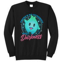 Theres No Sunshine Only Darkness Lumalee Luma Star Cute Game Lover Tall Sweatshirt