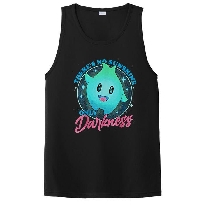 Theres No Sunshine Only Darkness Lumalee Luma Star Cute Game Lover PosiCharge Competitor Tank