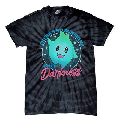 Theres No Sunshine Only Darkness Lumalee Luma Star Cute Game Lover Tie-Dye T-Shirt