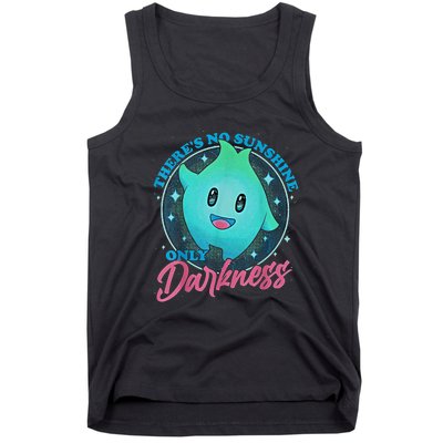 Theres No Sunshine Only Darkness Lumalee Luma Star Cute Game Lover Tank Top