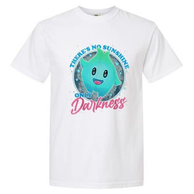 Theres No Sunshine Only Darkness Lumalee Luma Star Cute Game Lover Garment-Dyed Heavyweight T-Shirt