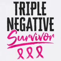 Triple Negative Survivor TNBC Breast Cancer Awareness Cooling Performance Crew T-Shirt