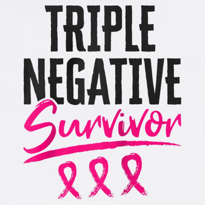Triple Negative Survivor TNBC Breast Cancer Awareness Cooling Performance Crew T-Shirt
