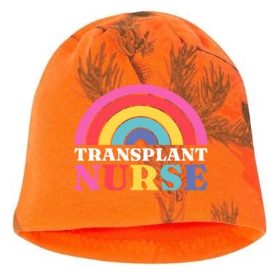 Transplant Nurse Squad Medical Organ Transplant Nurse Cool Gift Kati - Camo Knit Beanie