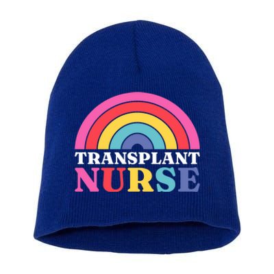 Transplant Nurse Squad Medical Organ Transplant Nurse Cool Gift Short Acrylic Beanie