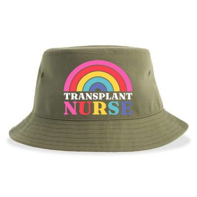 Transplant Nurse Squad Medical Organ Transplant Nurse Cool Gift Sustainable Bucket Hat