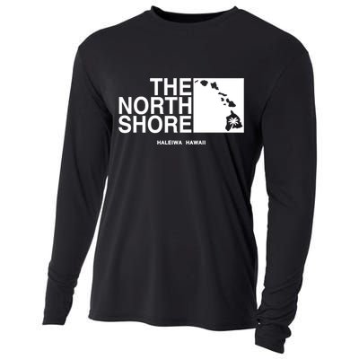 The North Shore Logo Gift Cooling Performance Long Sleeve Crew