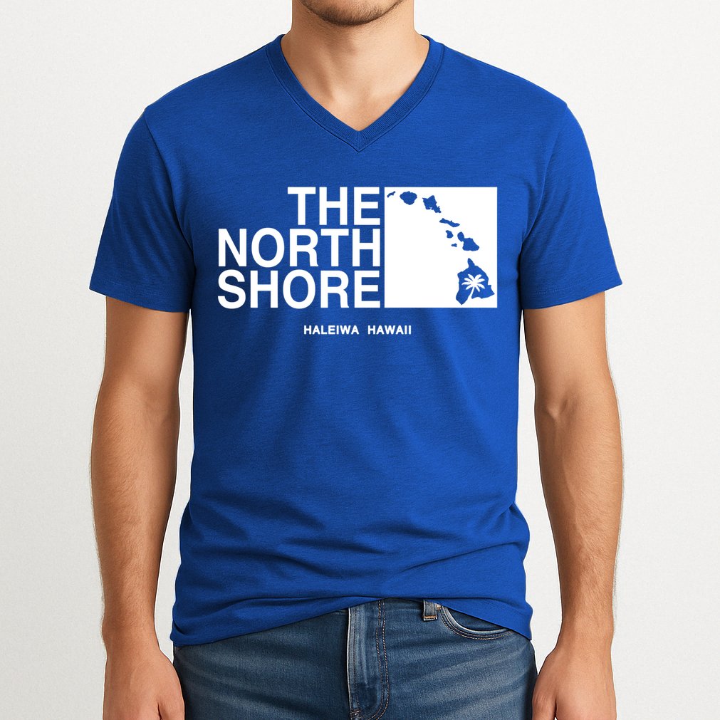 The North Shore Logo Gift V-Neck T-Shirt
