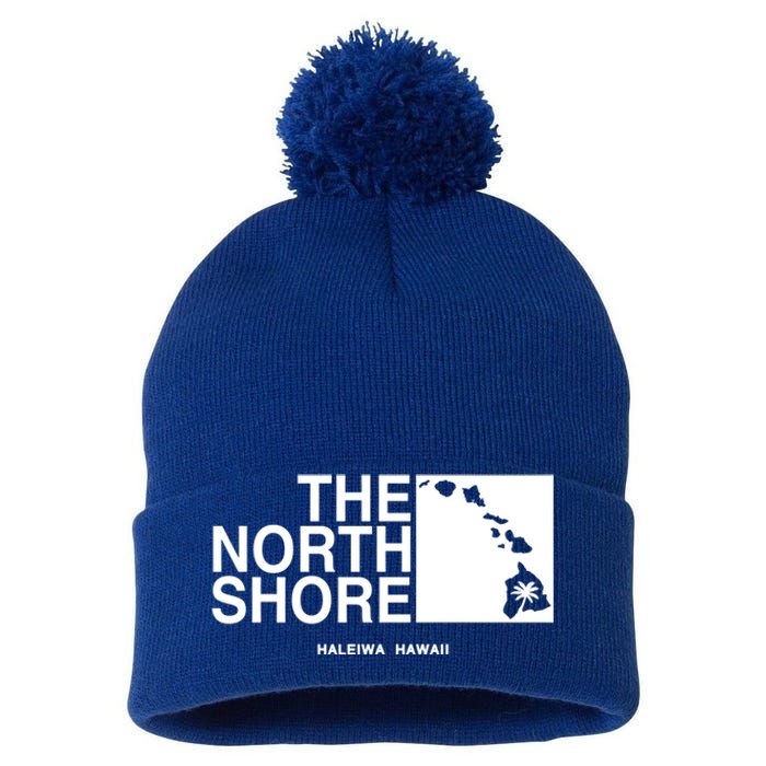 The North Shore Logo Gift Pom Pom 12in Knit Beanie