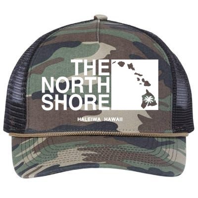 The North Shore Logo Gift Retro Rope Trucker Hat Cap