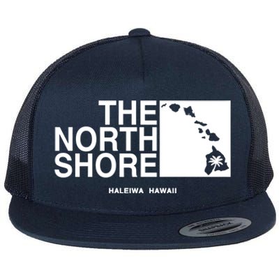 The North Shore Logo Gift Flat Bill Trucker Hat