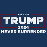 Trump Never Surrender 2024 Youth Performance Sprint T-Shirt