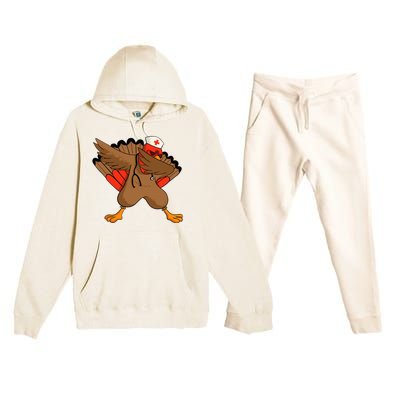 Turkey Nurse Stethoscope Thanksgiving Nurse Turkey Premium Hooded Sweatsuit Set