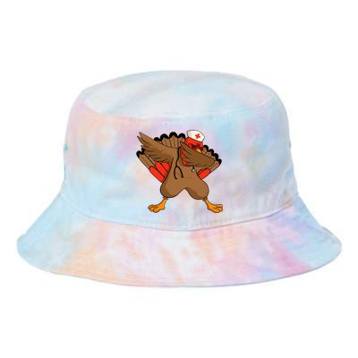 Turkey Nurse Stethoscope Thanksgiving Nurse Turkey Tie Dye Newport Bucket Hat