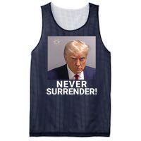 Trump Never Surrender Mugshot Booking Georgia Trump Mugshot Trump Mugshot 2024 Mesh Reversible Basketball Jersey Tank