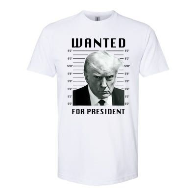 Trump Never Surrender Donald Trump Mugshot 2024 Softstyle® CVC T-Shirt