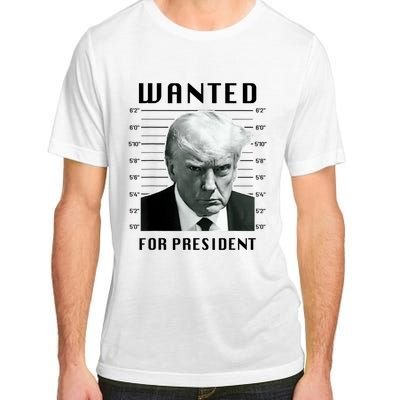 Trump Never Surrender Donald Trump Mugshot 2024 Adult ChromaSoft Performance T-Shirt