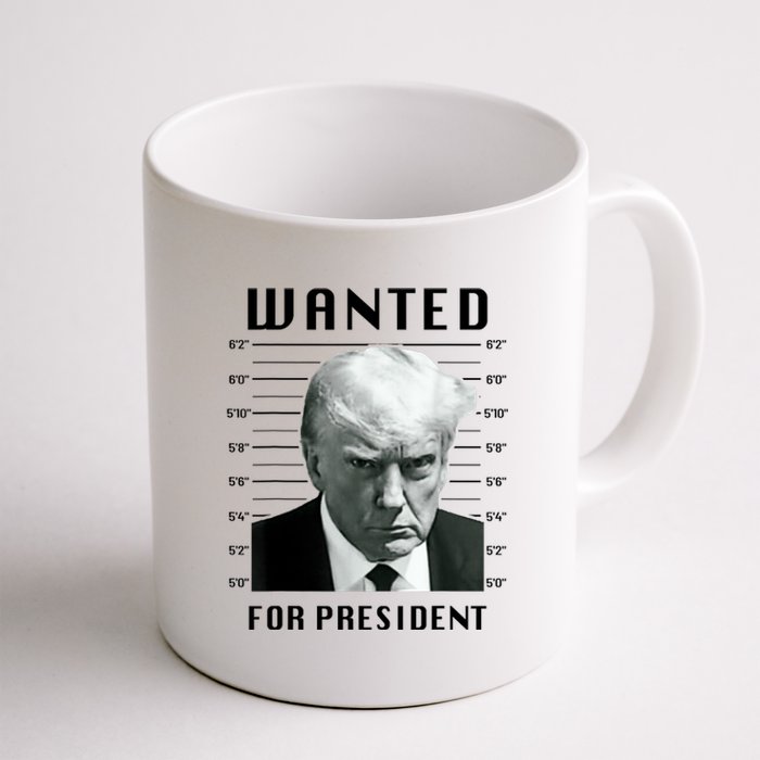 Trump Never Surrender Donald Trump Mugshot 2024 Coffee Mug