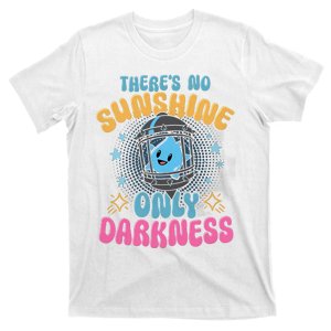 Theres No Sunshine Only Darkness Luma Star T-Shirt