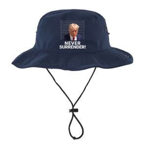 Trump Never Surrender Mugshot Georgia Booking Trump Mugshot Trump Arrested Legacy Cool Fit Booney Bucket Hat