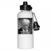 Trump Never Surrender Donald Trump Mugshot 2024 Aluminum Water Bottle