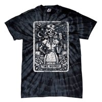 The Nurse Skeleton Tarot Card Funny Nursing Nurse Rn Lpn Np Tie-Dye T-Shirt