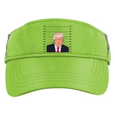 Trump Never Surrender Donald Trump Mugshot 2024 Adult Drive Performance Visor