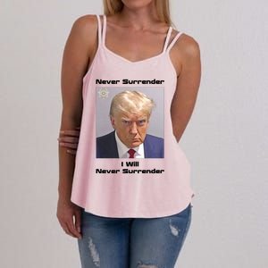 Trump Never Surrender Women's Strappy Tank