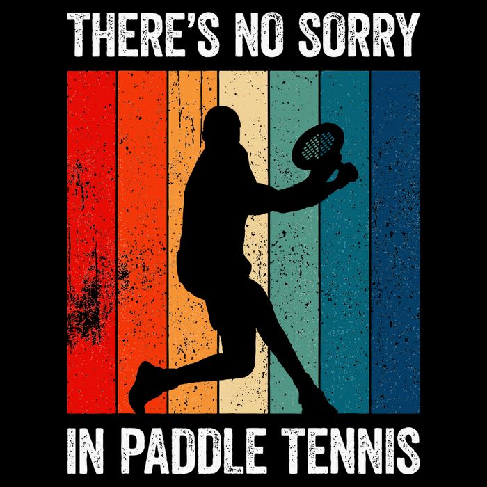ThreS No Sorry In Paddle Tennis Women's V-Neck T-Shirt