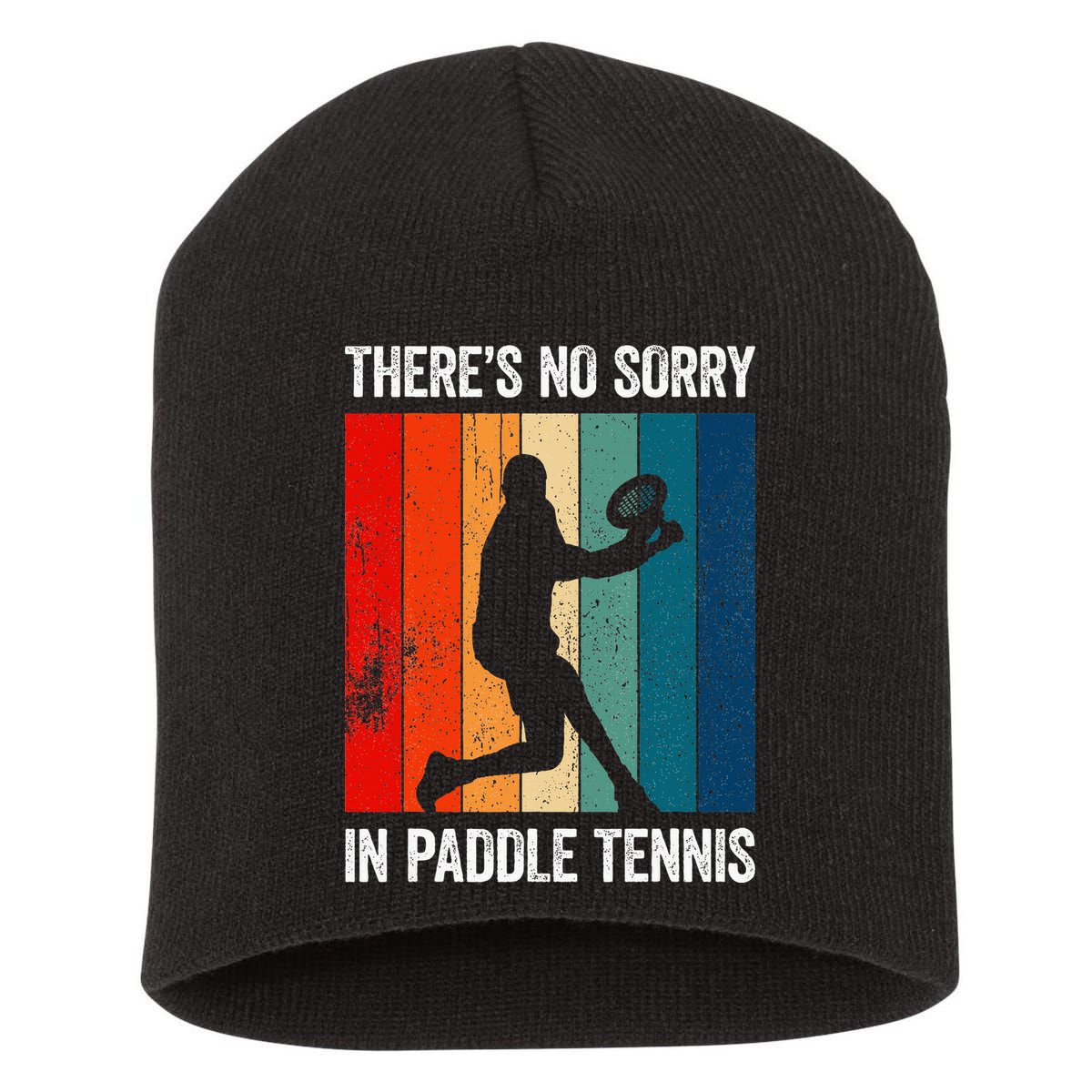 ThreS No Sorry In Paddle Tennis Short Acrylic Beanie