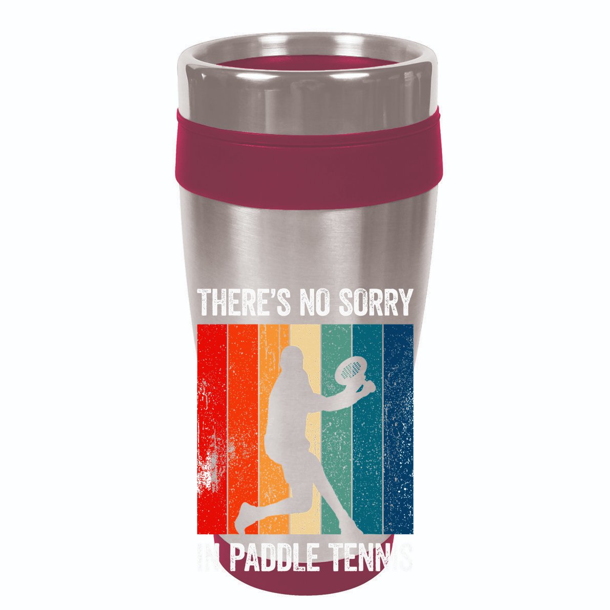 ThreS No Sorry In Paddle Tennis Zip Tote Bag