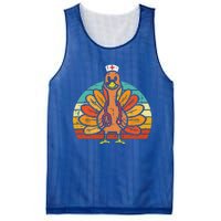 Turkey Nurse Stethoscope Thanksgiving Fall Scrub Top Funny Mesh Reversible Basketball Jersey Tank