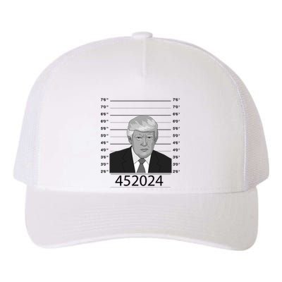 Trump Never Surrender Donald Trump Mugshot 452024 Yupoong Adult 5-Panel Trucker Hat