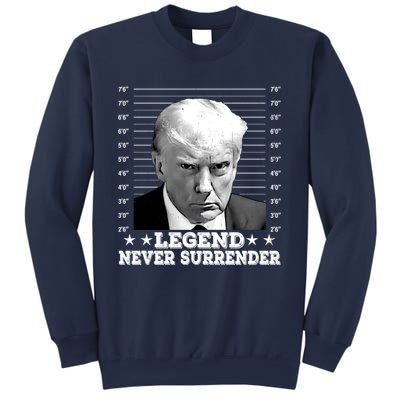 Trump Never Surrender Donald Trump Mugshot Trump 2024 Sweatshirt